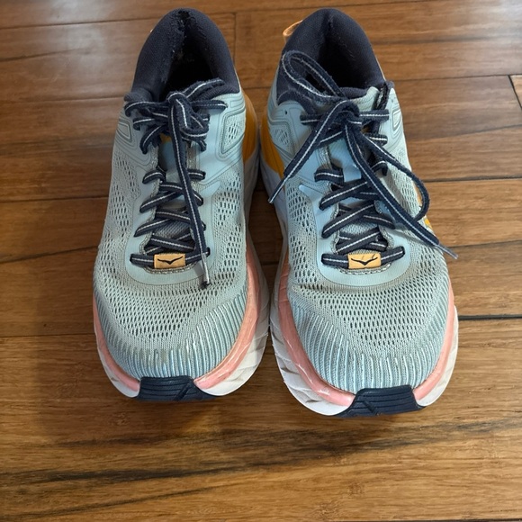 Hoka Sneakers W BONDI 7 One One Blue Haze Size 9.5 D - Picture 6 of 16